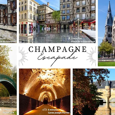 Champagne Escapade - Grand Duplex Hyper Centre